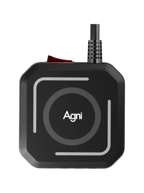 Сетевой фильтр AGNI  4р/2м,черный, 3USB + 1Type-C (TP-VE4U5E-C-W-2m-black)