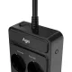 Сетевой фильтр AGNI 6р/2м,черный,3USB-A+1USB-C(TP-FS4U6E-C-2m-black)