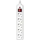 Сетевой фильтр Buro 500SH-1.8-UPS-W 1.8м (5 розеток) белый (коробка)