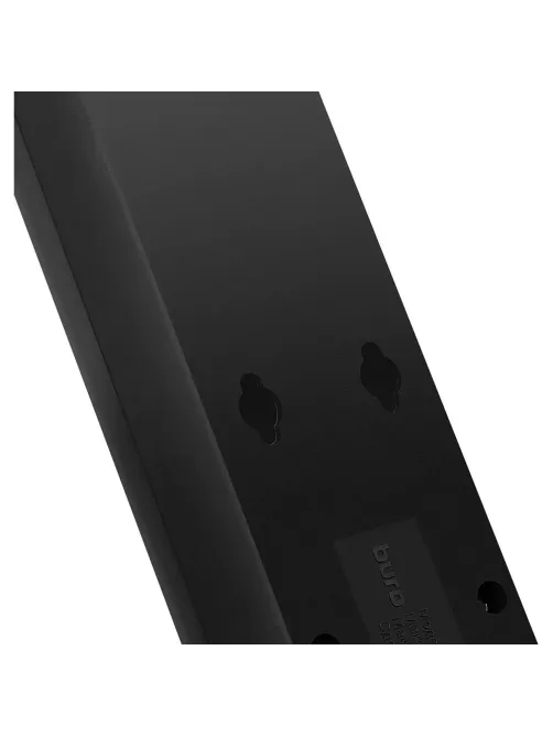 Сетевой фильтр Buro 600SH-16-3-B 3м (6 розеток) черный (коробка)