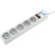 Сетевой фильтр Power Cube B 1.9 м 5 розеток (серый) 10А/2,2кВт(SPG-B-6)