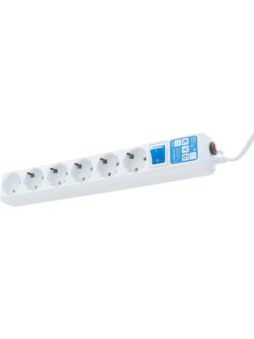 Сетевой фильтр Power Cube PRO 6р/1.9м 16А/3,5кВт бел (SPL(5+1)-16B-P-1,9M)