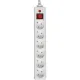 Сетевой фильтр Buro 600SH-1.8-W 1.8м (6 розеток) белый