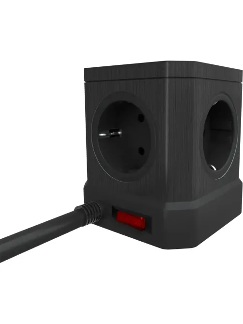 Сетевой фильтр AGNI  5р/3м,3USB 1TYPE-C,черный(TP-VE4U5E-C-3m-black)