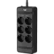 Сетевой фильтр AGNI 6р/3м,черный(TP-FS6E-3m-black)