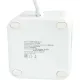 Сетевой фильтр Cablexpert Cube 3р/1,5м, 10А, 4хUSB, белый(CUBE-3-U4-W-1.5)