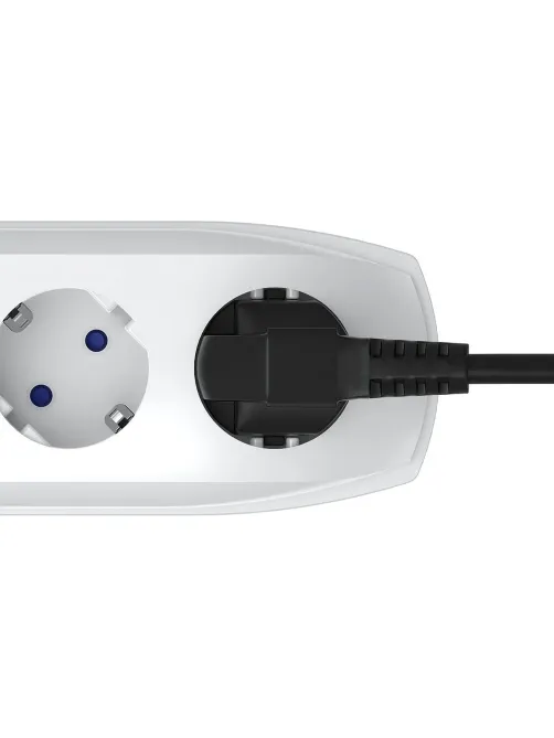 Сетевой фильтр PILOT PRO USB  3м (10А/2200Вт/6р) серый
