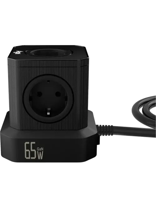 Сетевой фильтр AGNI 5р/2м, 2 USB +3 Type-C, чёрный(TP-VE5U5E-C-2m-black)