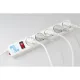 Сетевой фильтр Power Cube B 5.0 м 5 роз (белый) 10А/2,2кВт(SPG-B-15-WHITE)