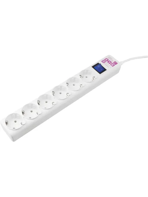 Сетевой фильтр Power Cube 6р/1,9м 16А бел (SPG6-16-1,9M)