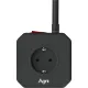 Сетевой фильтр AGNI  5р/3м,3USB 1TYPE-C,черный(TP-VE4U5E-C-3m-black)