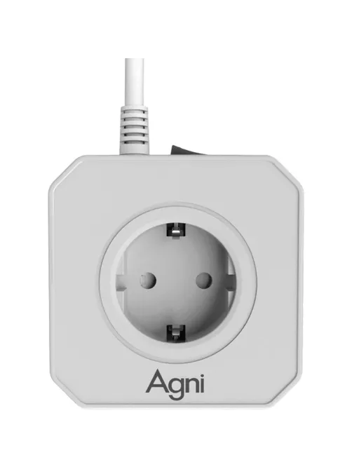 Сетевой фильтр AGNI  5р/2м,белый(TP-VE4U5E-2m-white)