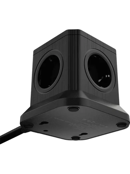 Сетевой фильтр AGNI  5р/2м,черный(TP-VE4U5E-2m-black)