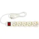 Сетевой фильтр BigTech ST510-1,5-W(5р/1,5м/10А/2,2кВт/3х0,75 мм2/белый)
