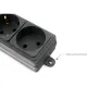 Сетевой фильтр Power Cube 6р/3м, 16А/3,5кВт,3x1,0, черн(SPG6-B3M)
