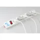 Сетевой фильтр Power Cube B 3.0 м 5 роз (белый) 10А/2,2кВт (SPG-B-10-WHITE)