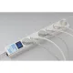 Сетевой фильтр Power Cube PRO, белый, 3м,6р, 16А (3x1,5мм2)(SPL6-16-P-3М)