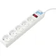Сетевой фильтр Power Cube B 5.0 м 5 роз (белый) 10А/2,2кВт(SPG-B-15-WHITE)