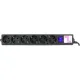 Сетевой фильтр Power Cube 6р/1,9м, 16А/3.5кВт,3x1,0, черн(SPG6-B1,9M)