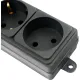 Сетевой фильтр Power Cube 6р/1,9м, 16А/3.5кВт,3x1,0, черн(SPG6-B1,9M)