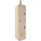Сетевой фильтр AGNI 3/2м,слоновая кость(TP-FD3E-2m-ivory)