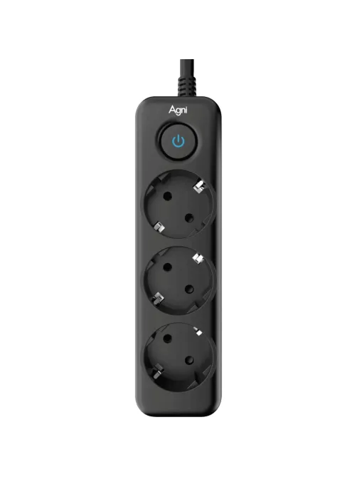 Сетевой фильтр AGNI 3/3м,черный(TP-FD3E-3m-black)
