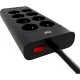 Сетевой фильтр AGNI 8р/5м,3USB,1TYPE-C 20W,черный(TP-FA4U8E-C-5m-black)