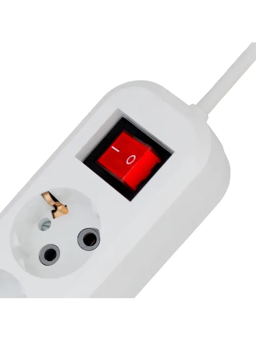Сетевой фильтр PROGIX SF4PW10 4р/10м белый, 3х0,75мм, 10А/2000Вт
