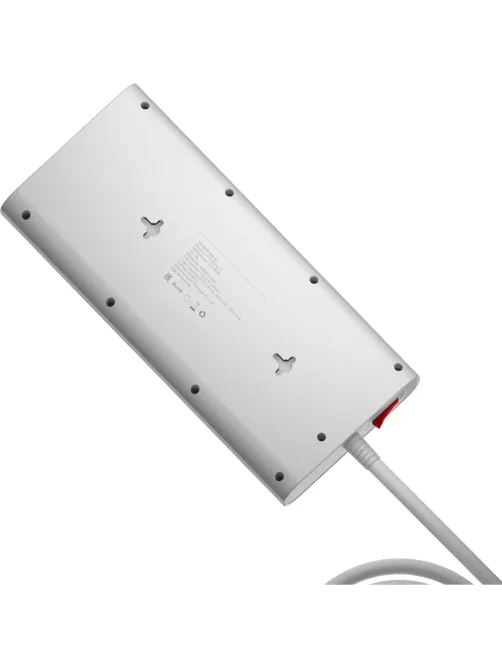 Сетевой фильтр AGNI 8р/2м,3USB,1TYPE-C 20W,белый(TP-FA4U8E-C-2m-white)