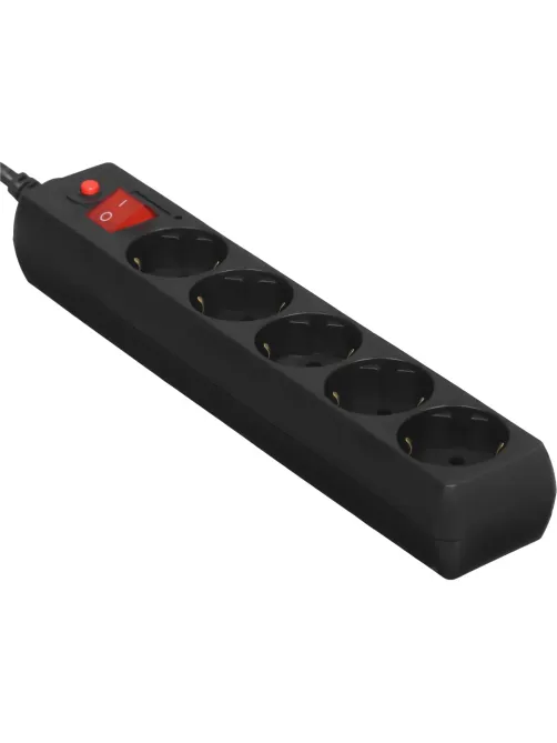 Сетевой фильтр Buro 500SH-3-B 3м (5 розеток) черный