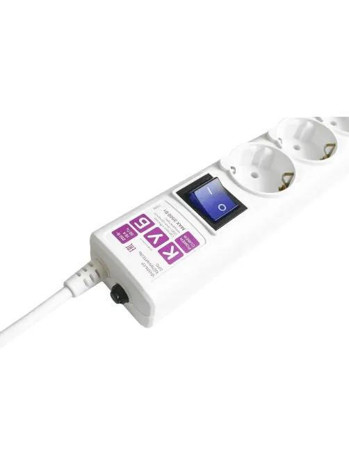 Сетевой фильтр Power Cube 6р/1,9м 16А бел (SPG6-16-1,9M)