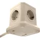 Сетевой фильтр AGNI  5р/2м 2м,слоновая кость(TP-VE4U5E-2m-ivory)