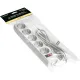 Сетевой фильтр ExeGate SP-5-10W 5р/10м, 10А/2,2кВт, белый(EX279182RUS)