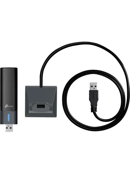 Сетевой адаптер Wi-Fi TP-Link Archer TXE70UH AXE5400 USB-адаптер Wi-Fi 6E