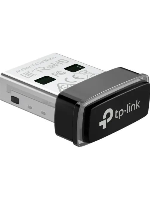 Сетевой адаптер Wi-Fi TP-Link Archer TX1U Nano AX300 USB-адаптер Wi-Fi 6