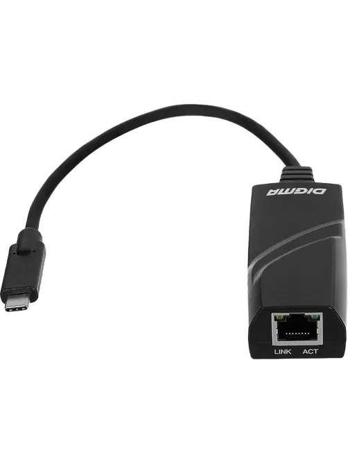 Сетевой адаптер Gigabit Ethernet Digma D-USBC-LAN1000 USB Type-C