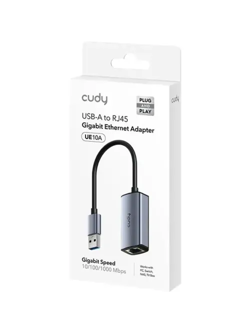 Сетевой адаптер Cudy UE10A USB 3.0 1 Гбит порт RJ-45
