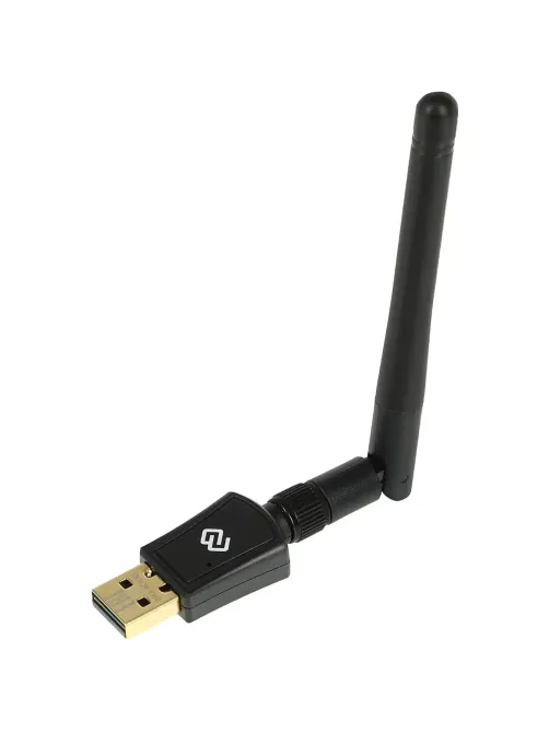 Сетевой адаптер Wi-Fi Digma DWA-AC600E AC600 USB 2.0 (ант.внеш.съем) 1ант