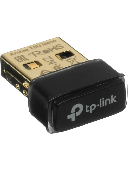 Сетевой адаптер Wi-Fi TP-Link Archer T3U Nano AC1300 USB-адаптер