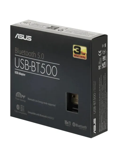 Сетевой адаптер Asus (90IG05J0-MO0R00) USB-BT500 Bluetooth 5.0 USB 2.0