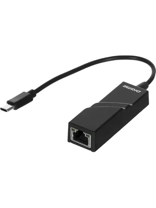 Сетевой адаптер Fast Ethernet Digma D-USBC-LAN100 USB Type-C
