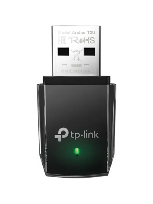 Сетевой адаптер WiFi TP-Link (Archer T3U) AC1300 USB 3.0
