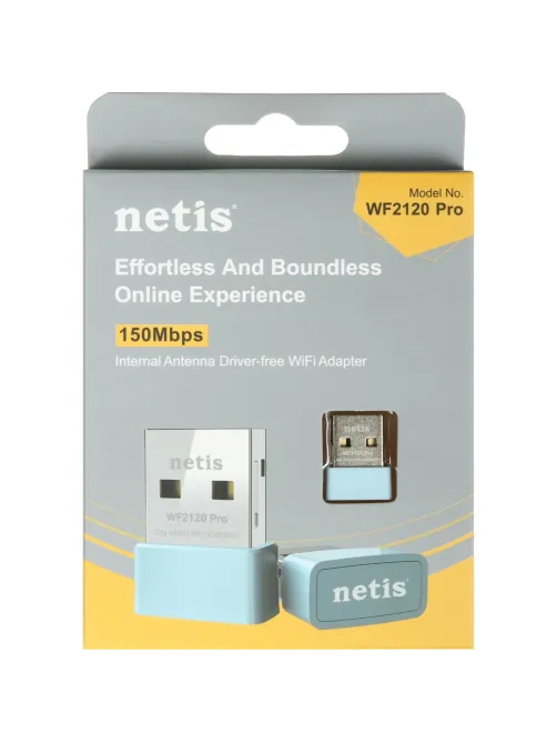 Сетевой адаптер WiFi Netis WF2120 Pro N150 USB 2.0