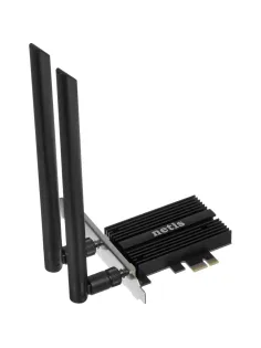 Сетевой адаптер WiFi Netis F1 AX3000 PCI Express + Bluetooth 5.2