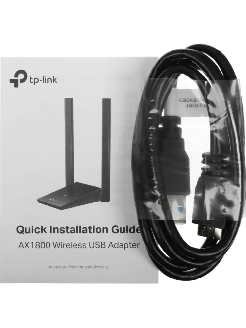 Сетевой адаптер Wi-Fi TP-Link Archer TX20U PlusAX1800 USB-адаптер Wi-Fi 6