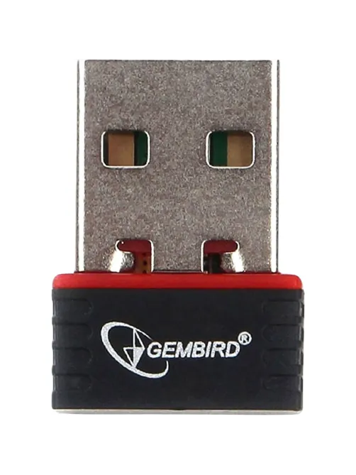 Сетевой адаптер микро WiFi Gembird 150 Мбит, USB, 802.11b/g/n
