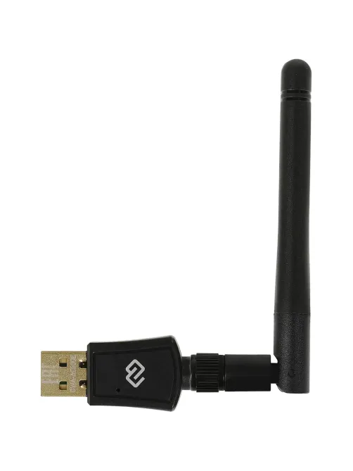 Сетевой адаптер Wi-Fi Digma DWA-AC600E AC600 USB 2.0 (ант.внеш.съем) 1ант
