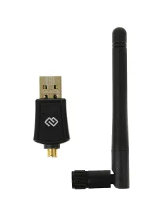 Сетевой адаптер Wi-Fi Digma DWA-AC600E AC600 USB 2.0 (ант.внеш.съем) 1ант