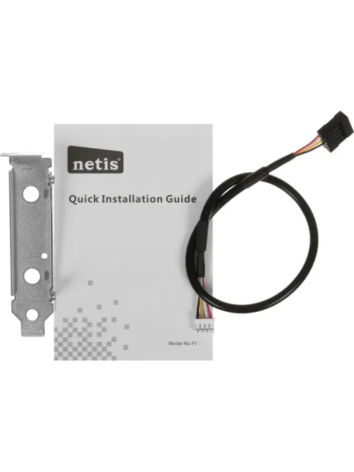 Сетевой адаптер WiFi Netis F1 AX3000 PCI Express + Bluetooth 5.2