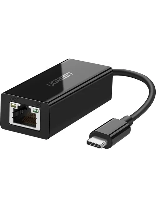 Сетевой адаптер UGREEN US236 (50307) USB-C 3.1 to RJ45 10/100/1000Mbps